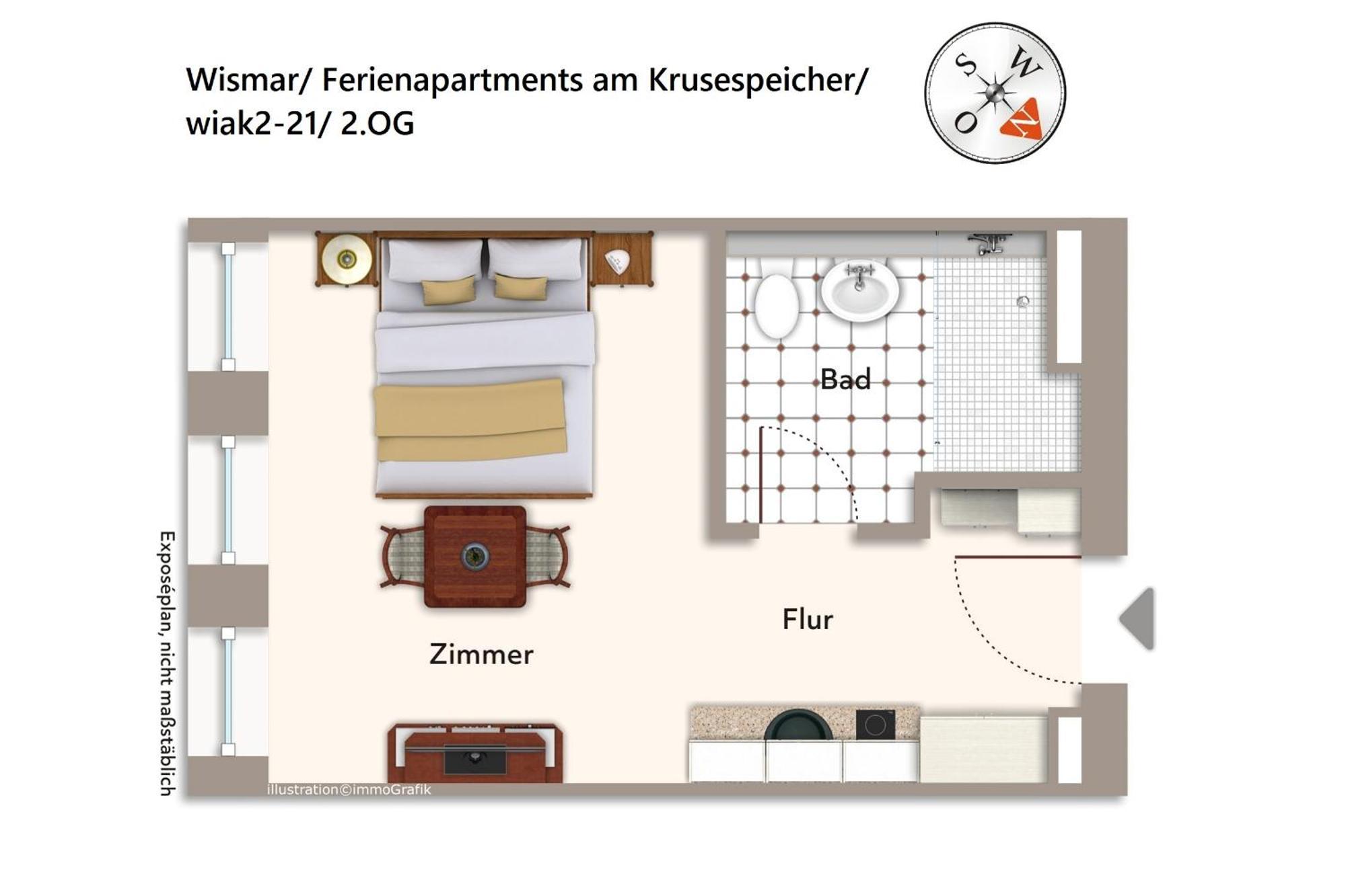 Ferienapartments Am Krusespeicher Ferienapartments Am Krusespeicher 2-21 Wismar Exterior photo
